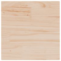 Blat do stolika, 40x40x2,5 cm, kwadratowy, lite drewno sosnowe
