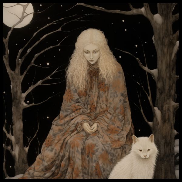 Plakat 60x60cm Stróżka Leśna zdjęcie 2