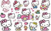 Tatuaże zmywalne Hello Kitty - CG-257