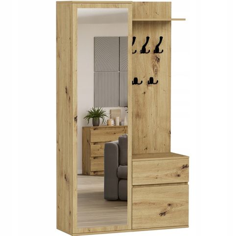 Garderoba szafa lustro wieszak szafka na buty artisan V-5 Producent na Arena.pl