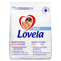 Lovela Baby hipoalergiczny proszek do prania kolorów dla niemowląt 2x 1,3kg