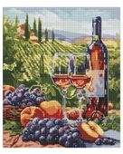 DIAMENTOWA MOZAIKA - OWOCOWE WINO 40X50CM
