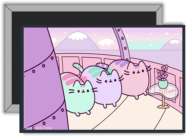 Magnes na lodówkę Pusheen zdjęcie 1