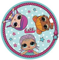 Opłatek na tort LOL Lalki Suprise Postacie