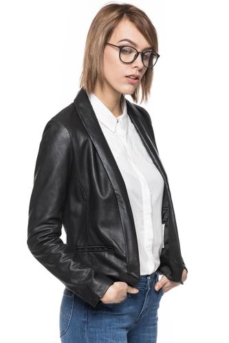 TOM TAILOR REAL LEATHER BLAZER 36 S na Arena.pl
