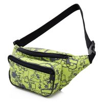 NERKA saszetka biodrówka damska polska N013 jasna zielona