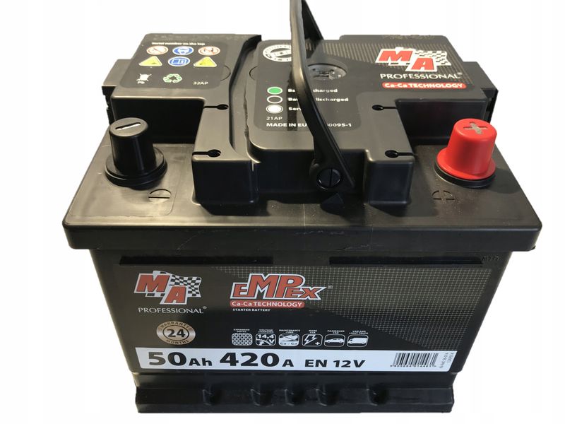 AKUMULATOR EMPEX MAE P+ 50AH 420A zdjęcie 3