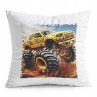 PODUSZKA BIAŁA PREZENT - AUTO MONSTER TRUCK