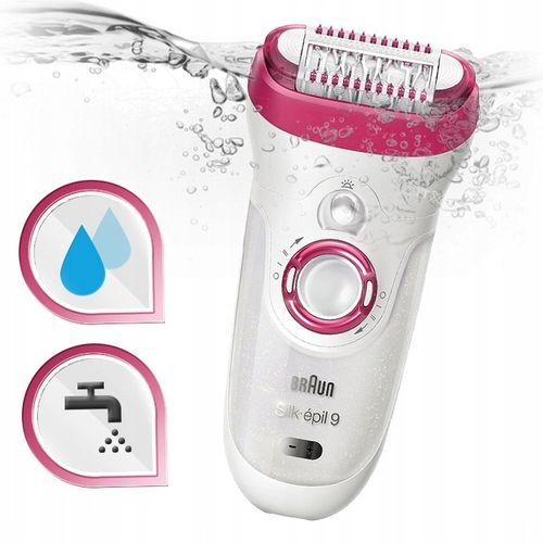 Depilator BRAUN Silk-epil 9 + Depilator do twarzy wąsika brwi - BONUS PACK na Arena.pl