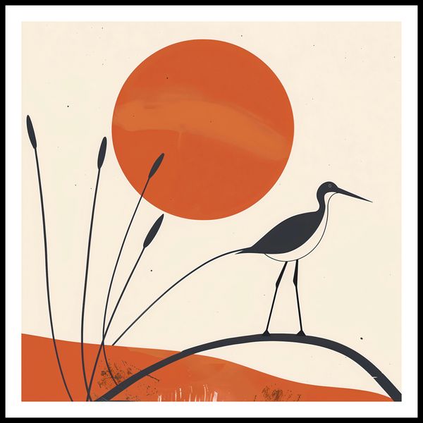 Plakat 70x70cm Ciepło Zachodów zdjęcie 3