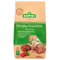 Kupiec OTRĘBY OWSIANE 200g 0,2KG dodatek do jogurtów koktajli musli ciast
