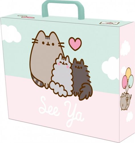 GRUBA Teczka z rączką A4 PUSHEEN PUSZIN XL Kot Kotek na Arena.pl