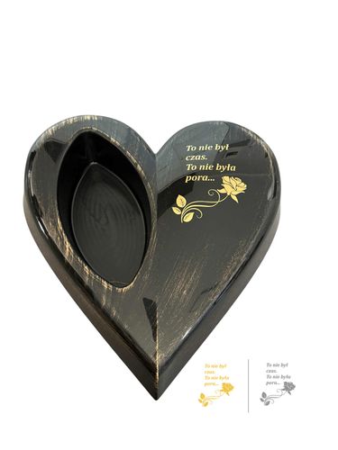 Stroik na grób cmentarz Kompozycja nagrobna funeralna SERCE To nie był czas na Arena.pl