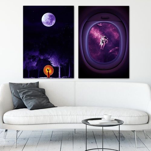 Deco Panel, Księżycowa kapłanka 40x60 na Arena.pl