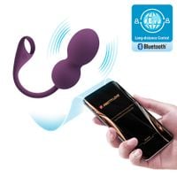 pretty love - elvira dark purple, 12 vibration functions mobile app