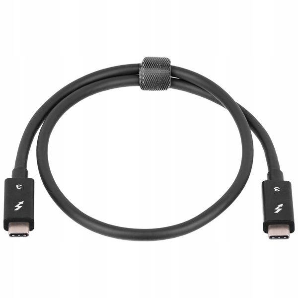 Kabel USB Akyga AK-USB-33 USB type C Thunderbolt 3 (m) / USB type C Thunder zdjęcie 1