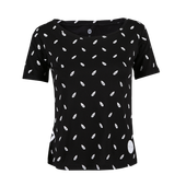 Trec - Koszulka T-shirt TRECGIRL 008 WINGS BLACK XS