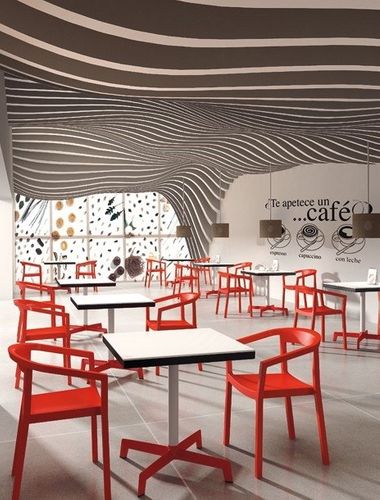 Krzesło Peach czerwone na Arena.pl