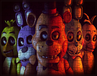 Puzzle FNAF Five Nights at Freddy's
