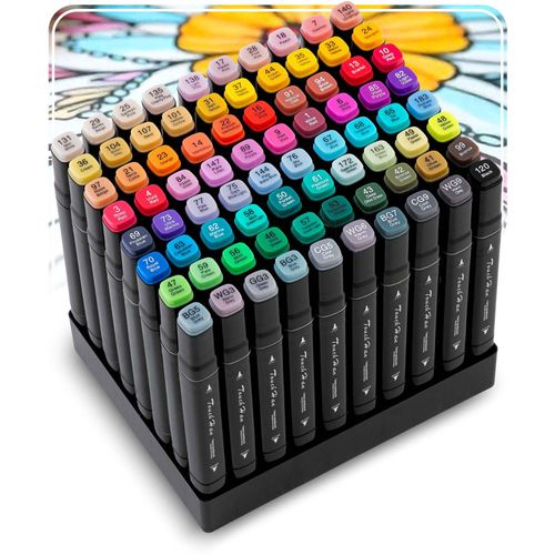 Markery alkoholowe z torbą 80 szt Nukido NK-912 na Arena.pl