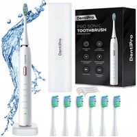 Szczoteczka Soniczna Do Zębów - 6 końcówek Indukcja - Elektryczna 96tys/min