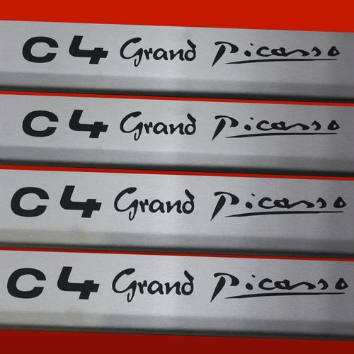 Listwa progowa CITROEN C4 GRAND PICASSO MK2 Stal nierdzewna 304 mat 4szt na Arena.pl