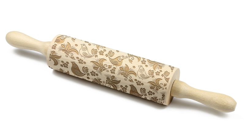 Folk pattern wałek do ciasta Art-Dog zdjęcie 1