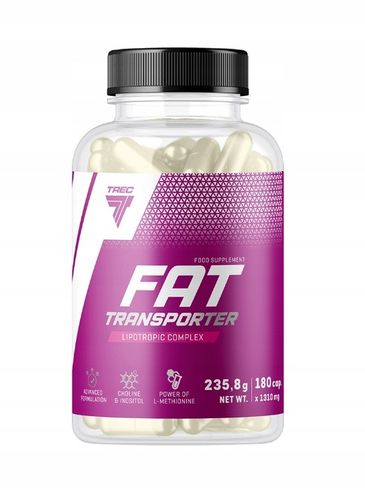 Trec Fat Transporter 180 caps. Cholina Spalacz Tłuszczu na Arena.pl