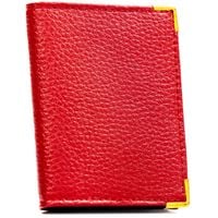 etui na karty skórzane 302-bl-red