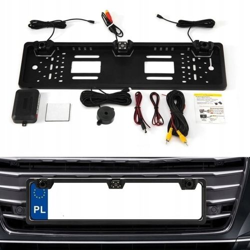 Kamera cofania i 2x czujniki parkowania w ramce na Arena.pl