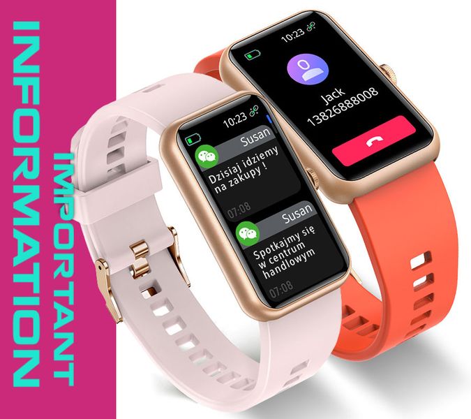 SMARTWATCH DAMSKI Rubicon RNCE83 - CIŚNIENIOMIERZ (sr032e) zdjęcie 7