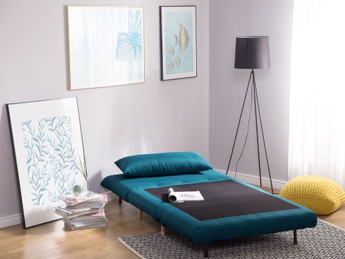 Sofa rozkładana niebieska SETTEN na Arena.pl