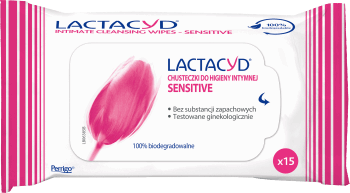 LACTACYD Sensitive 15 szt. na Arena.pl