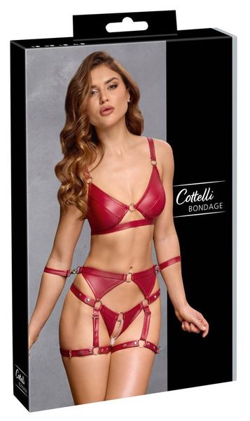 Bondage Bra Set Xl zdjęcie 1