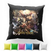 POSZEWKA Z NADRUKIEM BAWEŁNIANA 40x40CM - LEAGUE OF LEGENDS LOL GRA