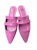 Klapki płaskie RIANI różowe damskie rozmiar 37