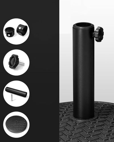 PODSTAWA POD PARASOL OGRODOWY STOJAK OBCIĄŻENIE BAZA OBCIĄŻNIK 12KG na Arena.pl