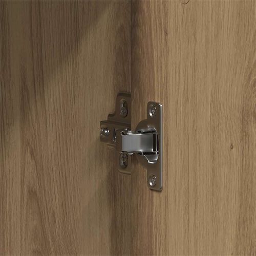 Zestaw mebli łazienkowych 3 pcs Brązowy 33 x 33 x 185.5 cm na Arena.pl