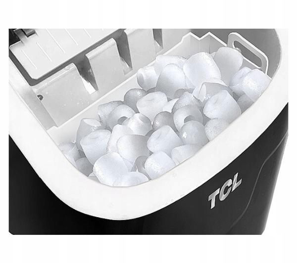 Kostkarka do lodu TCL ICE B9 112W 2,2L 15 kg/24h Łopatka do lodu Czarna zdjęcie 4