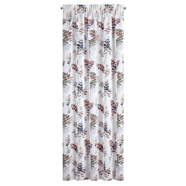 Zasłona gotowa na taśmie MARINA 140x270 Eurofirany stalowy zdjęcie 1