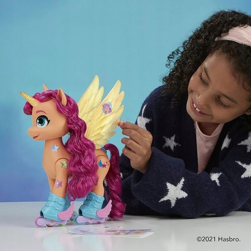 MY LITTLE PONY ŚPIEWAJĄCA SUNNY JEŹDZI NA ROLKACH F1786 HASBRO + MELODIE na Arena.pl