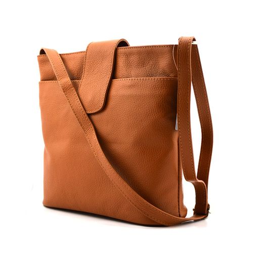 Torebka skórzana vp862c camel na Arena.pl