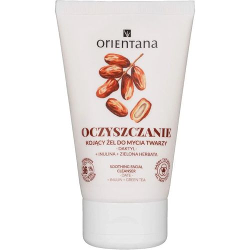 Orientana Oczyszczenie Kojący Żel do mycia twarzy Daktyl Inulina Zielona Herbata 125ml na Arena.pl