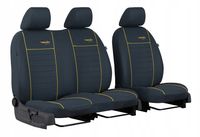 Pokrowce 2+1 do Renault Trafic II (2001-2007r) BUS