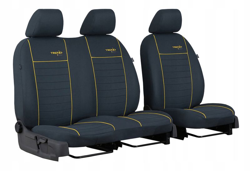 Pokrowce 2+1 do Renault Trafic II (2001-2007r) BUS zdjęcie 1