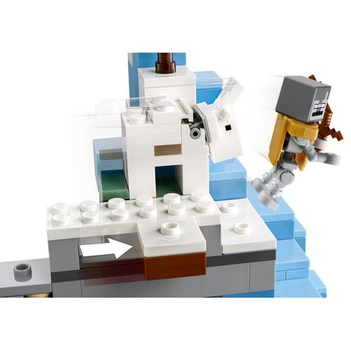 Lego Minecraft Ośnieżone Szczyty 21243 na Arena.pl