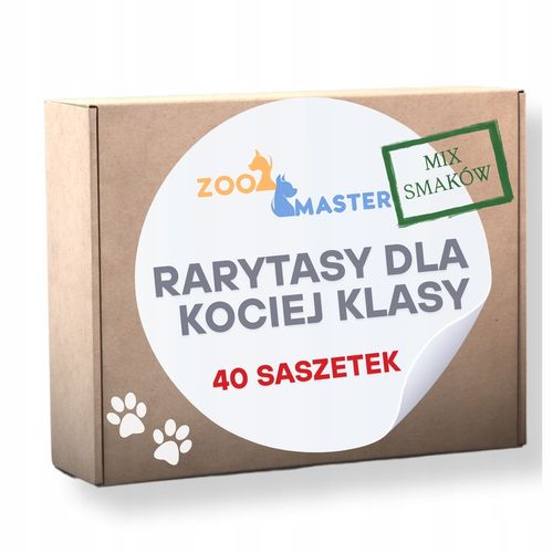Karma mokra dla kota Saszetka Mix Smaków RARYTASY DLA KOCIEJ KLASY 40 szt na Arena.pl