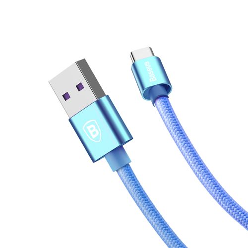 Kabel USB Type-C Baseus Speed 5A QC Super Charge niebieski na Arena.pl