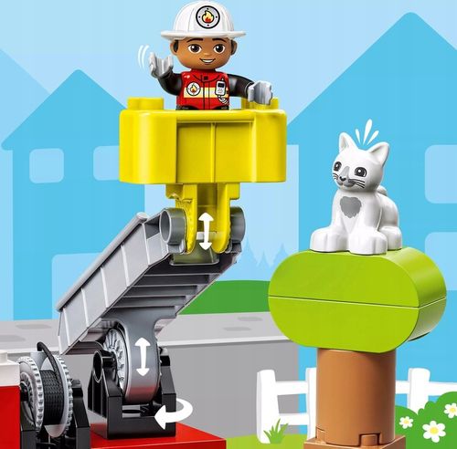 LEGO Duplo 10969 Wóz strażacki grający Prezent na Arena.pl