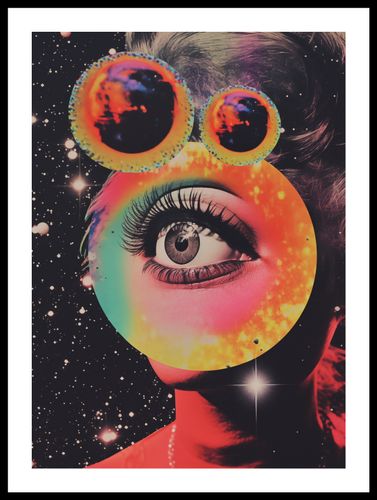 Plakat 39,5x55cm Oko w Kosmosie na Arena.pl